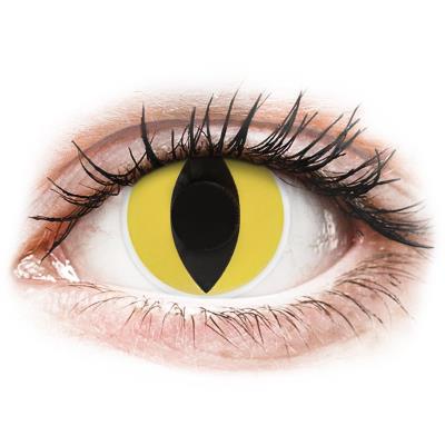 ColourVUE Crazy Lens - Cat Eye - Μη διοπτρικοί Ετήσιοι φακοί επαφής (2 φακοί)
