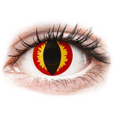 ColourVUE Crazy Lens - Dragon Eyes - Μη διοπτρικοί Ετήσιοι φακοί επαφής (2 φακοί)