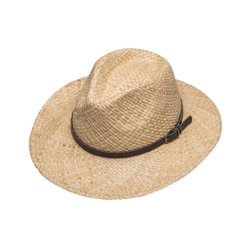 Raffia Fedora Hat | Karfil Hats® Φυσικό