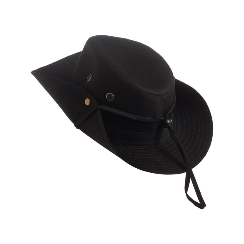 Safari Cowboy Hat | Κarfil Hats® Μαύρο