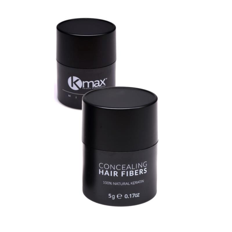 KMax Milano Hair Fibers – Travel 5gr Μαύρο