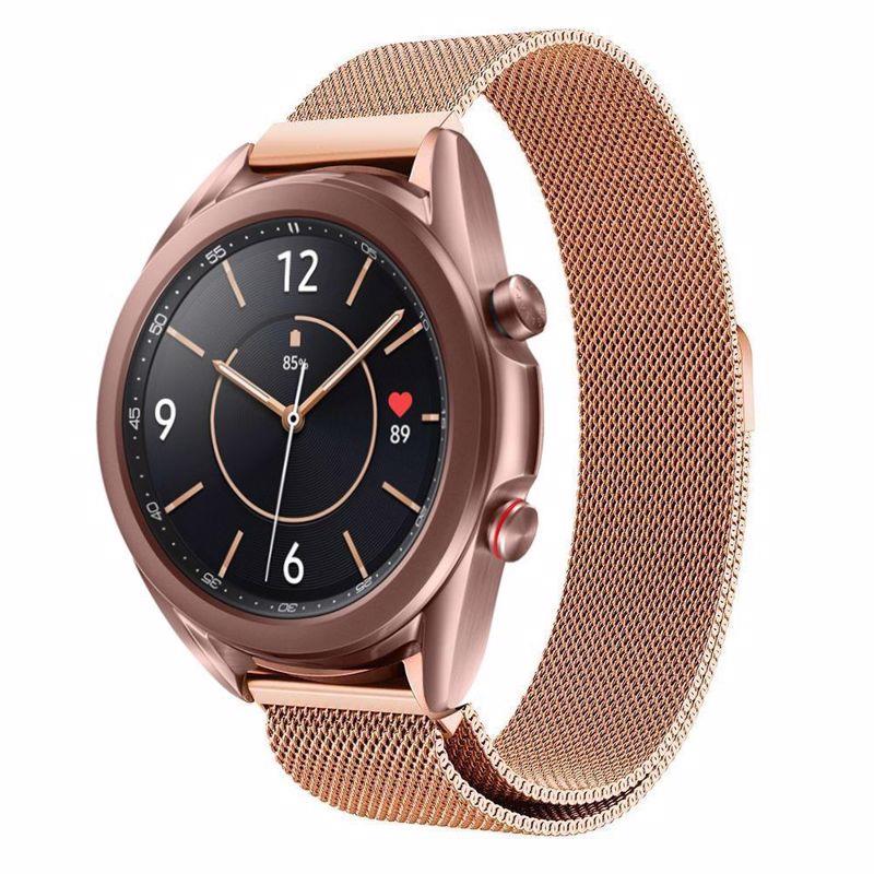 Tech-Protect Milanese for Samsung Galaxy Watch (42mm)/Active 2. Blush Gold