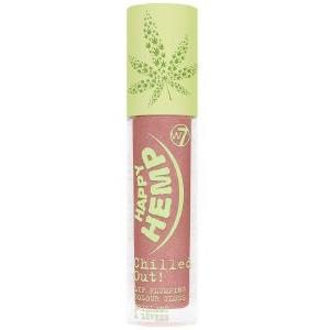 LIP GLOSS W7 HAPPY HEMP - CHILLED OUT! CA$HED OUT ΡΟΖ