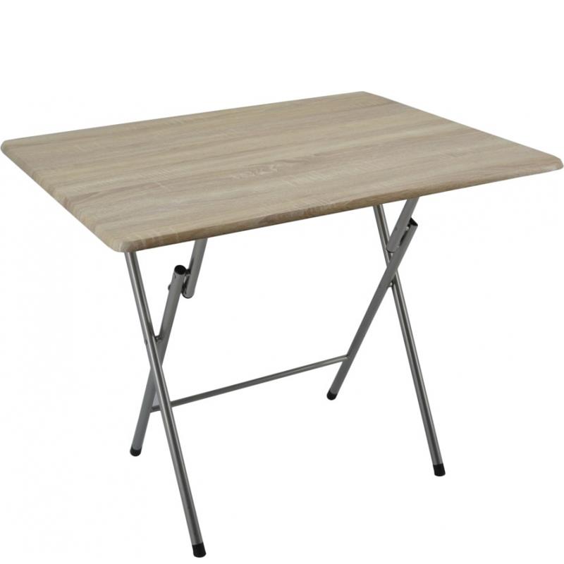 Τραπέζι Σπαστό Μεταλλικό/Ξύλινο 80x50x71cm