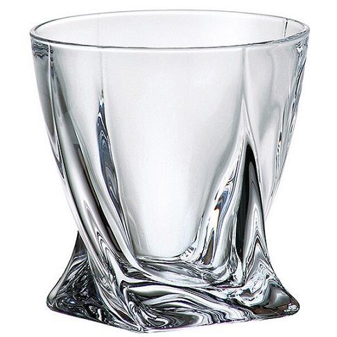 Ποτήρι Ουίσκι Κρυστάλλινο Quadro 340ml - Κρύσταλλα Βοημίας