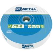 MY MEDIA CD-R 700MB WRAP 10PCS