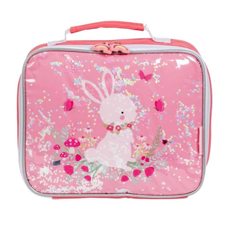 A little lovely company: Ισοθερμική τσάντα φαγητού Glitter bunny