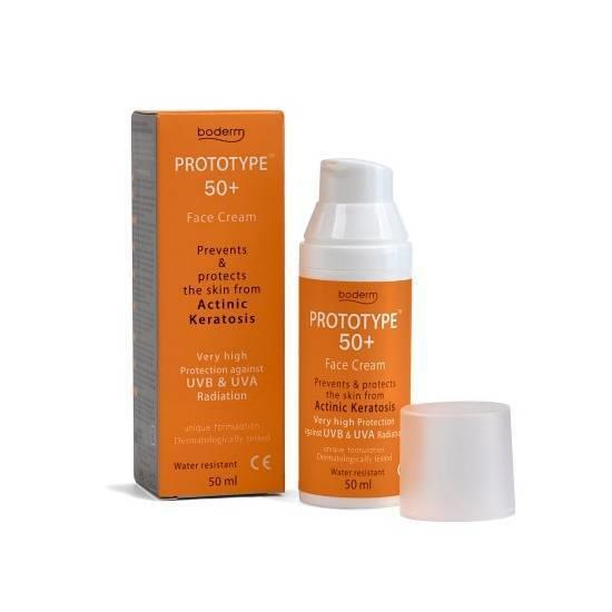 BODERM Prototype SPF50+ Αντηλιακή Kρέμα Προσώπου 50ml