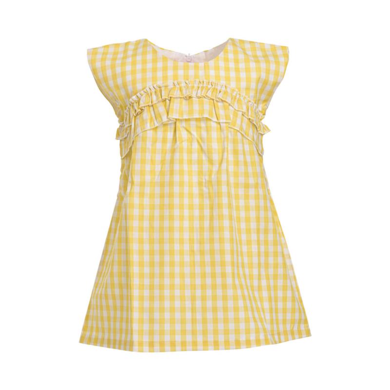 Φόρεμα για Κορίτσι 2-6 Ετών Sam 0-13 Κίτρινο