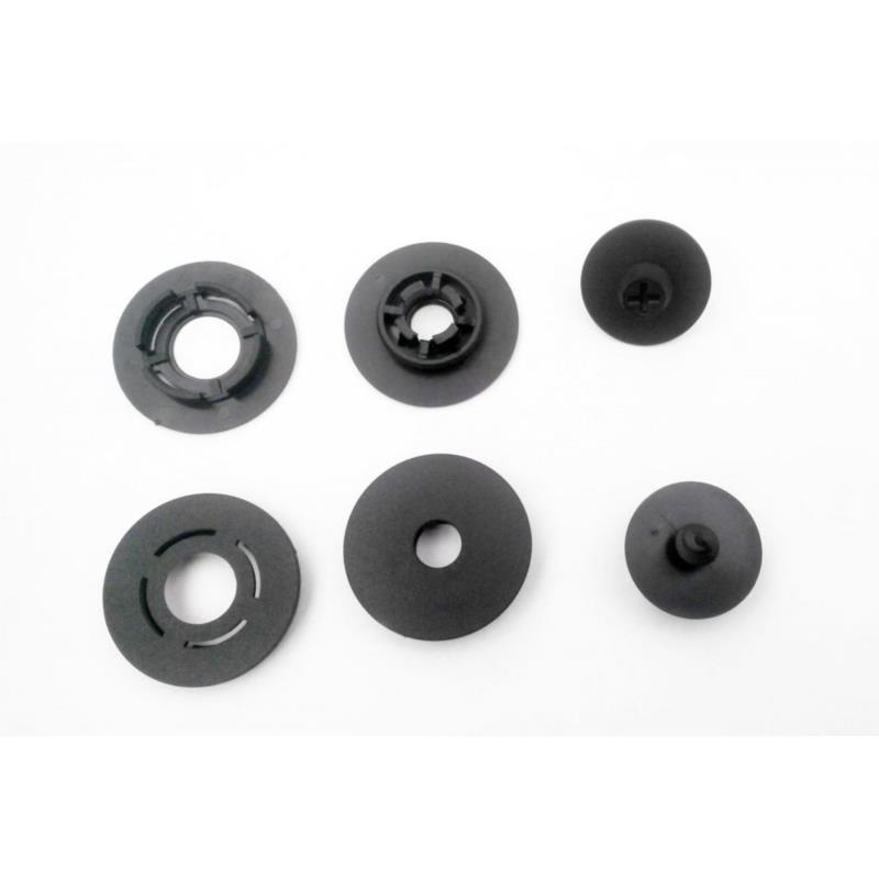 OEM Πλαστικά κουμπώματα για πατάκια για το πάτωμα - στρόγγυλα CAPSR