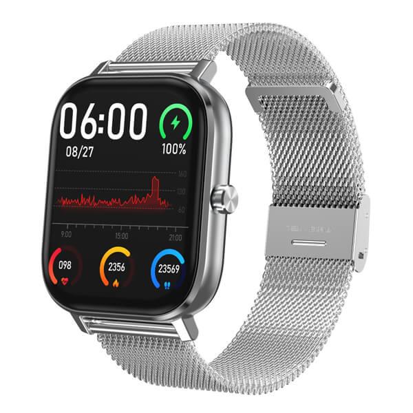 Smartwatch NO.1 DT35 - Silver Steel