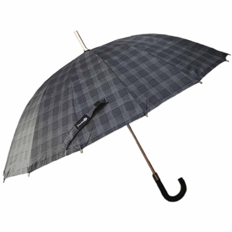 Ομπρέλα Βροχής Μπαστούνι Χειροκίνητη Benzi PA073 Καρό