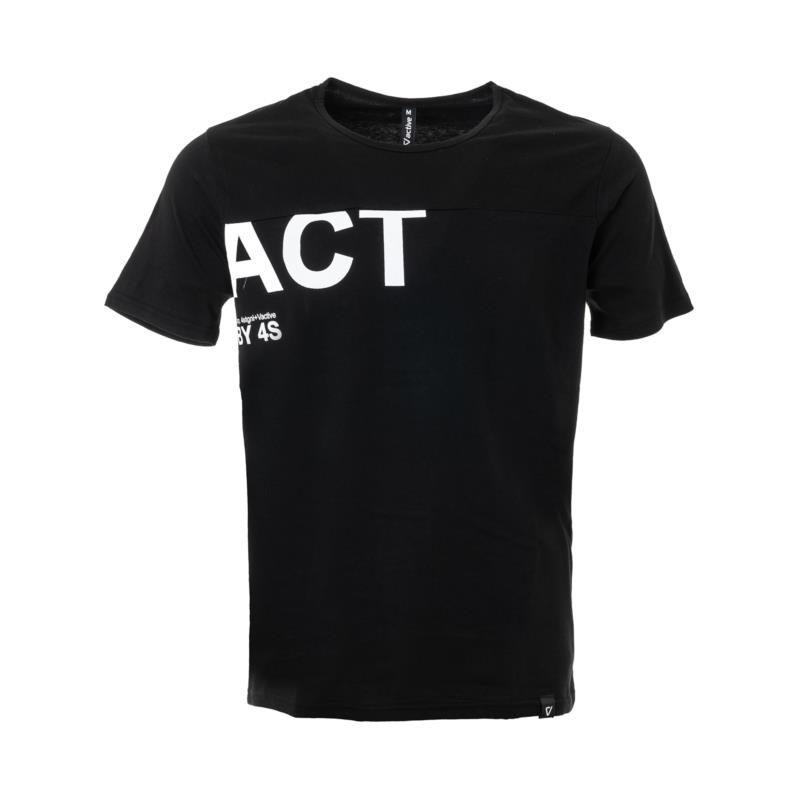 Ανδρικό t-shirt Vactive σε μαύρο χρώμα