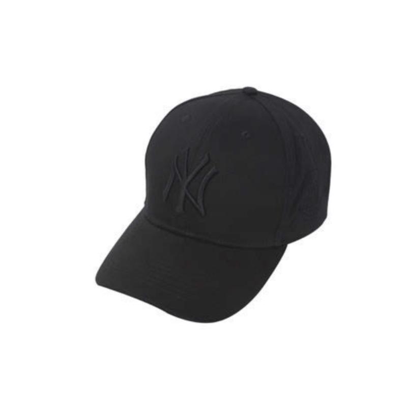 Καπέλο Jockey βαμβακερό NY σε μαύρο χρώμα
