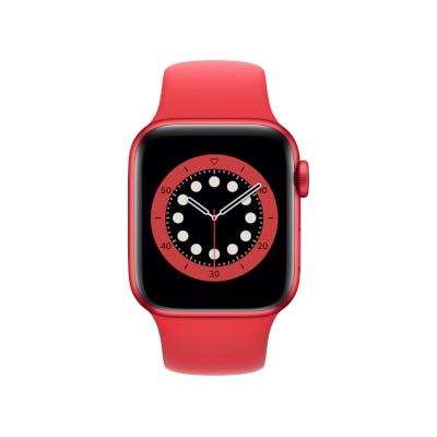 Apple Watch Series 6 40mm Aluminum Product Red Sport Band