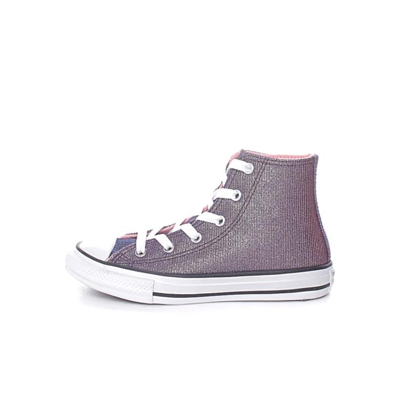 CONVERSE - Παιδικά μποτάκια sneakers CONVERSE CHUCK TAYLOR ALL STAR μoβ