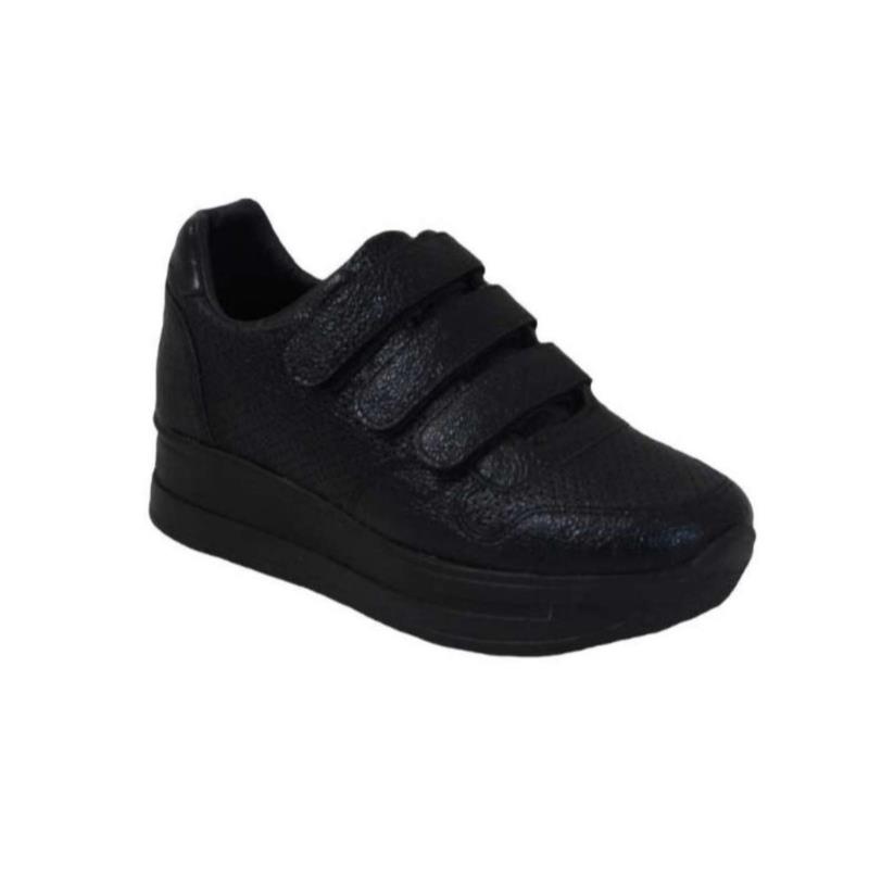 Tsimpolis Shoes 107 Sneaker Από Τεχνόδερμα Μαύρο