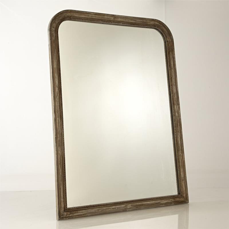 Καθρέφτης από μασίφ ξύλο μάνγκο Μ90xΥ120cm