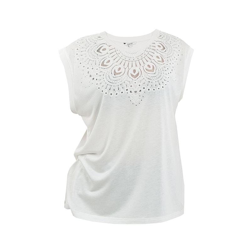 Desigual - DRP2 TS_BUDAPEST - BLANCO