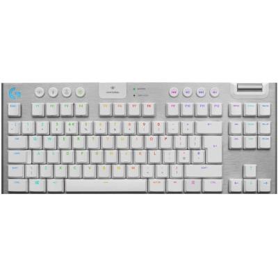 Logitech G915 Lightspeed Tactile Mechanical Keyboard - Πληκτρολόγιο Gaming Λευκό