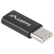LANBERG ADAPTER USB TYPE-C(M) - MICRO-B(F) 2.0 BLACK