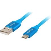LANBERG PREMIUM CABLE USB QC 3.0 MICRO-B(M) - A(M) 2.0 3M BLUE
