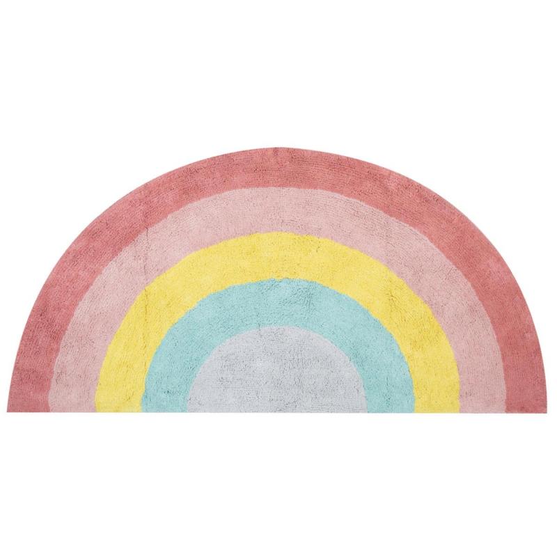Παιδικό Χαλί (70x140) Nef-Nef Rainbow Pink