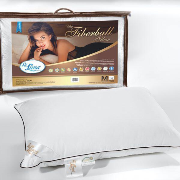 La luna Μαξιλάρι The Fiberball Pillow Medium 50x70 Luxury
