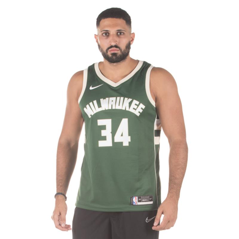 Nike NBA Giannis Antetokounmpo Milwaukee Bucks Icon Edition 2020 Men's Jersey (9000055400_46446)