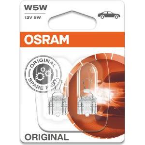 2 ΛΑΜΠΕΣ W5W 5W OSRAM (2825-02B)
