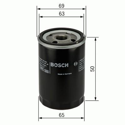 P7089 Φίλτρο λαδιού Bosch SMART 451