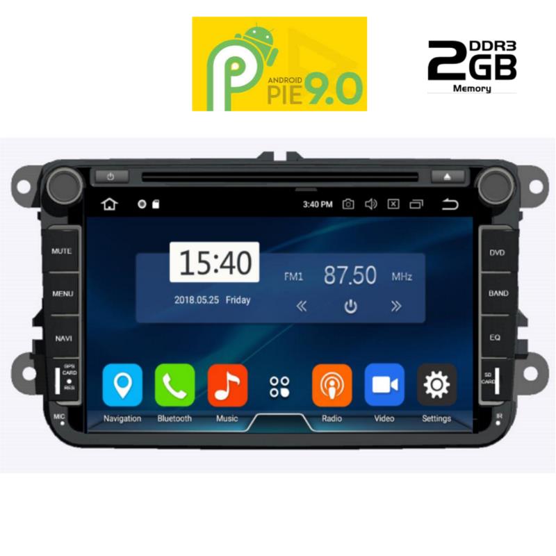 ΟΕΜ Oθόνη αυτοκινήτου Digital IQ IQ-AN9370 GPS oθόνη 8" με Android 9 PIE