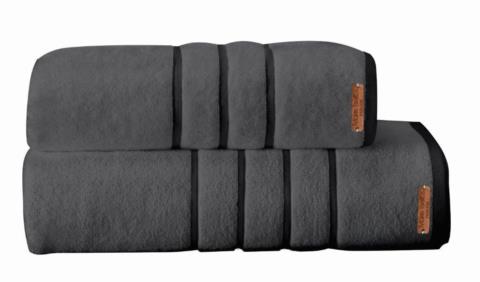 Πετσέτα Μπάνιου Makis Tselios Prive Steel Grey (Ύφασμα: Βαμβάκι 100%, Χρώμα: Γκρι) - Makis Tselios - 301640123456