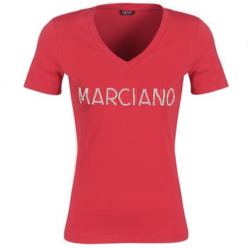 T-shirt με κοντά μανίκια Marciano LOGO PATCH CRYSTAL Σύνθεση: Βαμβάκι,Spandex