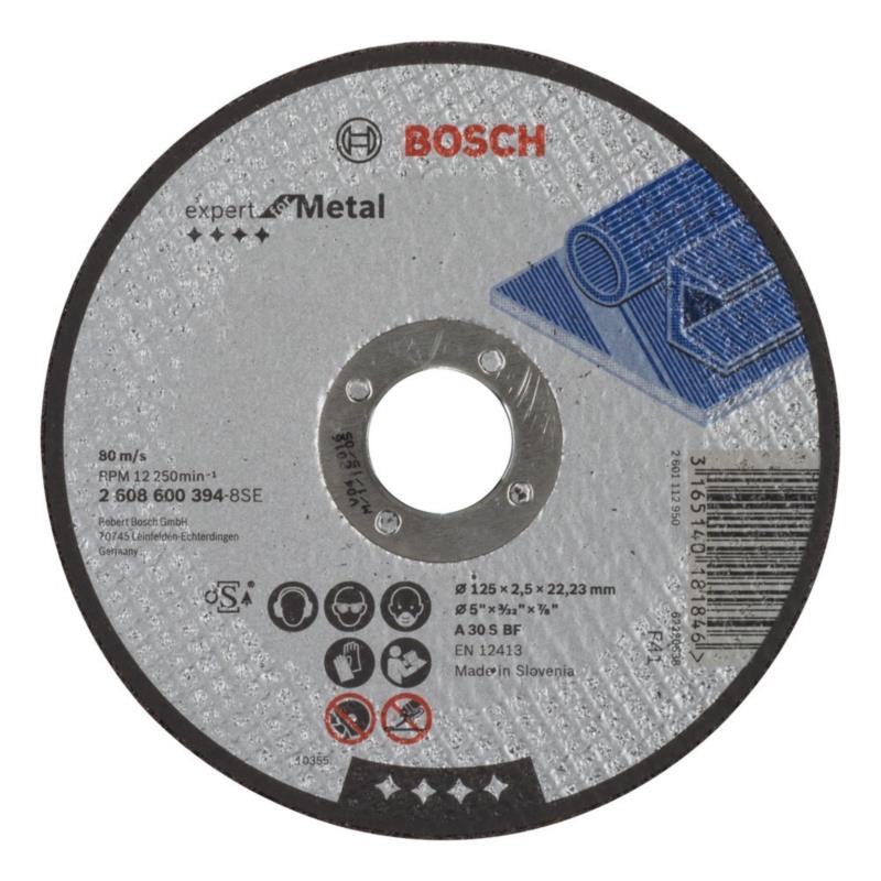 Δίσκος Κοπής Μετάλλου Bosch 2608600394 125x2.5mm