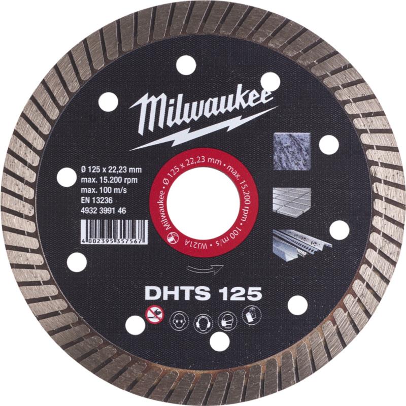 Δίσκος Διαμαντέ DHTS 125 125x22.23mm MILWAUKEE