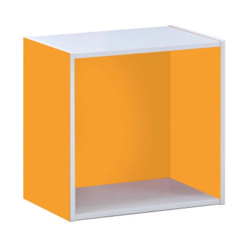 Ράφι Κουτί DECON MB Cube Μελαμίνη Πορτοκαλί 40x29x40cm