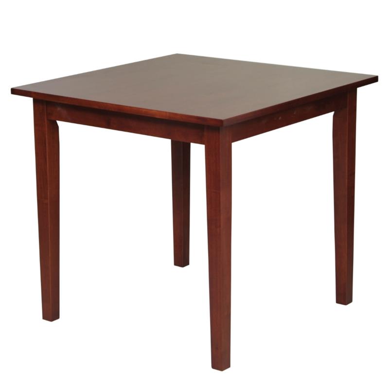 Τραπέζι NATURALE Ξύλο Καρυδί 80x80x74cm