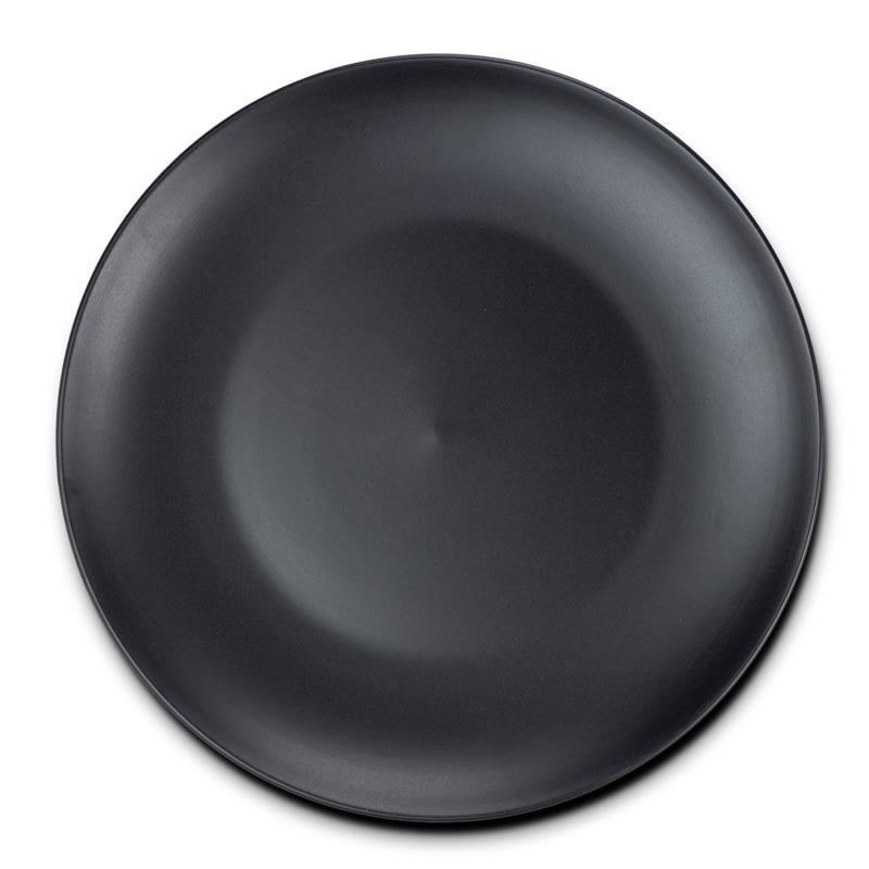 Πιάτο Ρηχό Stoneware Μαύρο 26.5cm