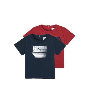 T-shirt με κοντά μανίκια Emporio Armani 6HHD22-4J09Z-0353 Σύνθεση: Βαμβάκι