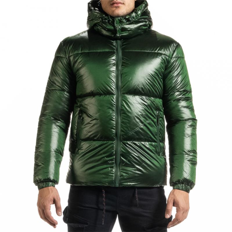 Ανδρικό πράσινο χειμωνιάτικο μπουφάν Duca Homme