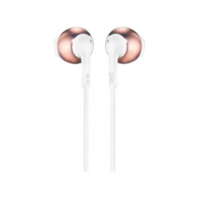 Ακουστικά Handsfree JBL In-Ear T205 - Ροζ Χρυσό