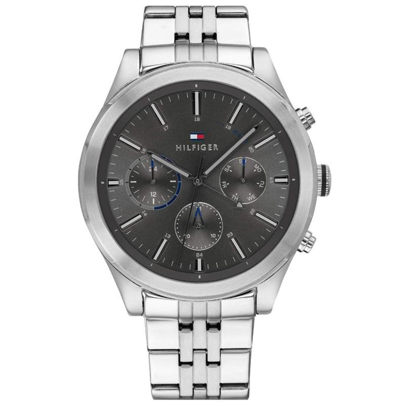 TOMMY HILFIGER Ashton - 1791737, Silver case with Stainless Steel Bracelet