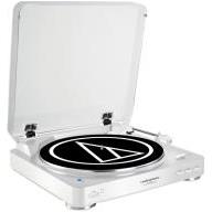 AUDIO TECHNICA AT-LP60WH-BT FULLY AUTOMATIC WIRELESS BELT-DRIVE STEREO TURNTABLE WHITE