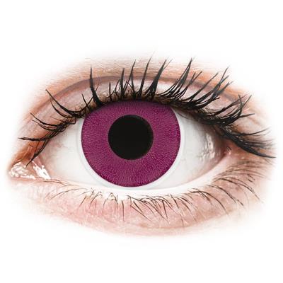 ColourVUE Crazy Lens - Purple - Μη διοπτρικοί Ετήσιοι φακοί επαφής (2 φακοί)