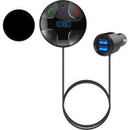 4SMARTS BLUETOOTH FM TRANSMITTER DASHREMOTE WITH MULTIMEDIA-IN CHARGING AND HANDS-FREE FUNCTION