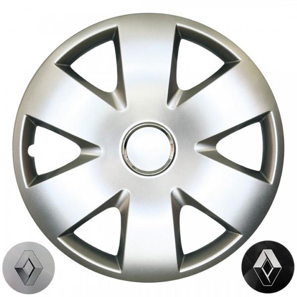 Croatia Cover Τάσια Μαρκέ 15'' για Renault Clio III/Megane III 05- 4τεμ