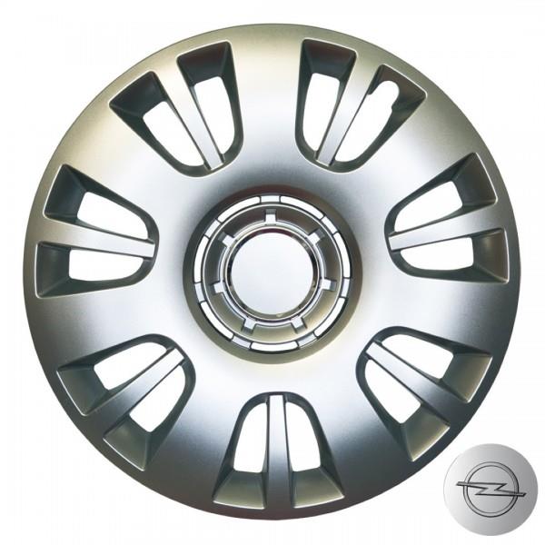 Croatia Cover Τάσια Μαρκέ 15'' για Opel Corsa D 2006- 4τεμ