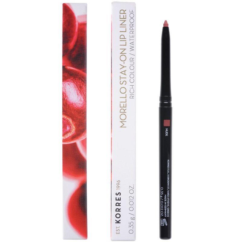 KORRES MORELLO STAY-ON LIP LINER | 0,35gr 01 Nude