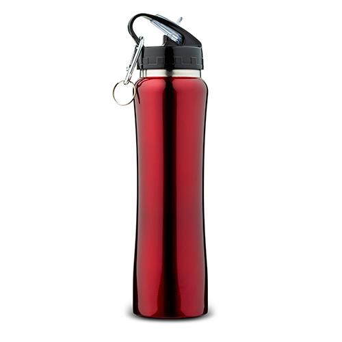 Θερμός μπουκάλι ανοξείδωτο κόκκινο με διπλό τοίχωμα και γάντζο Acer 500ml THERMOS1